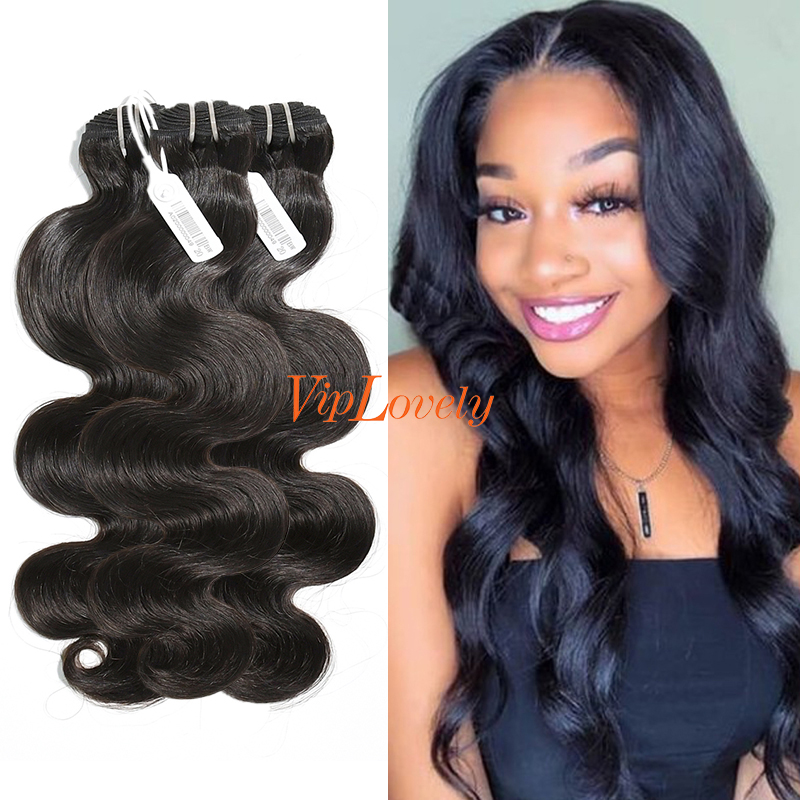 #1b Brazilian Virgin Human Hair Weft body wave